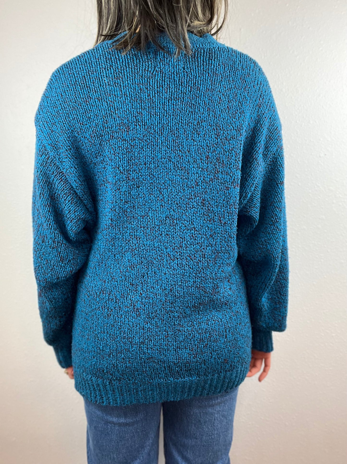 Blue Grandpa Cardigan