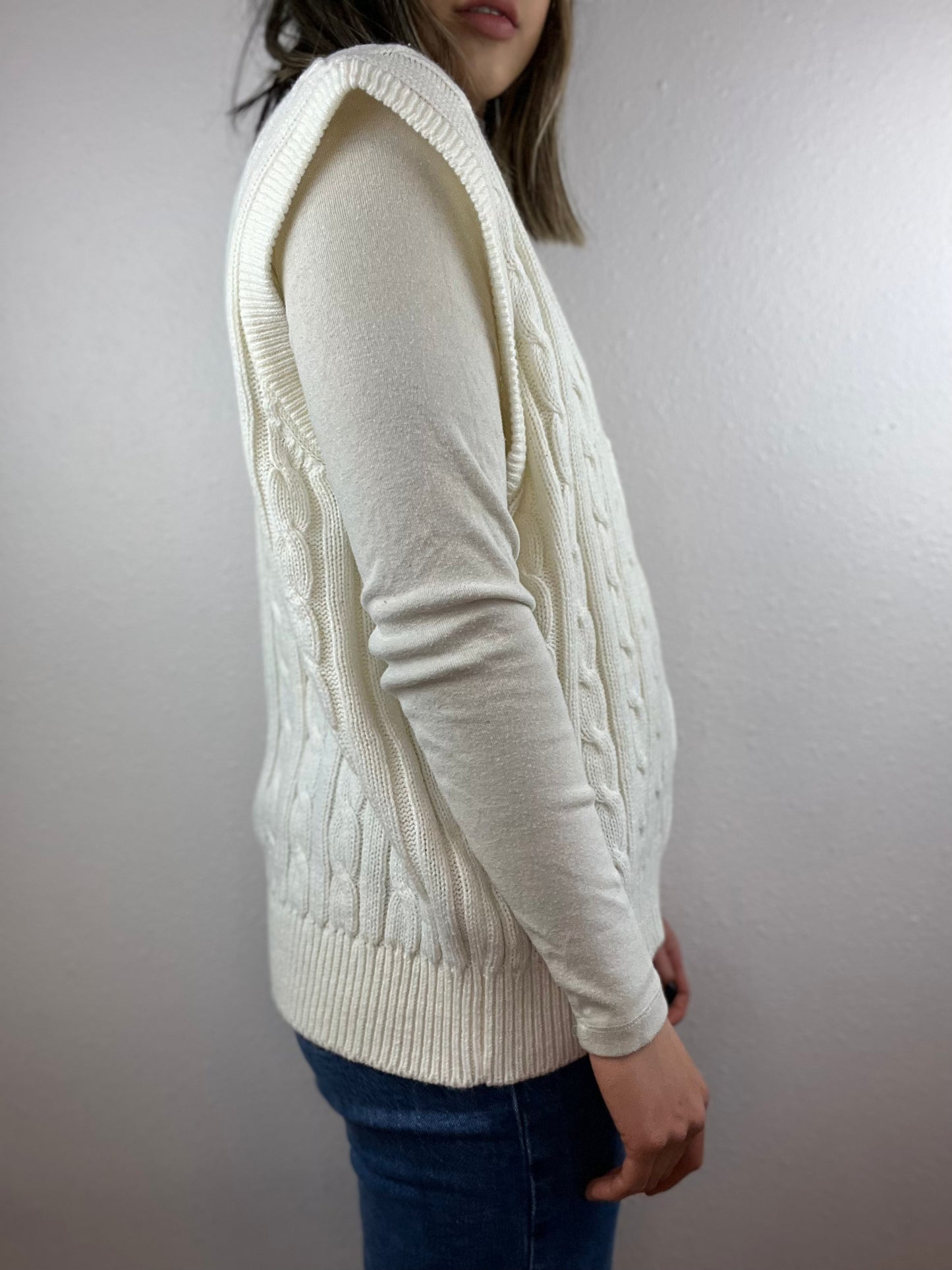 Carriage Court Button Up Sweater Vest