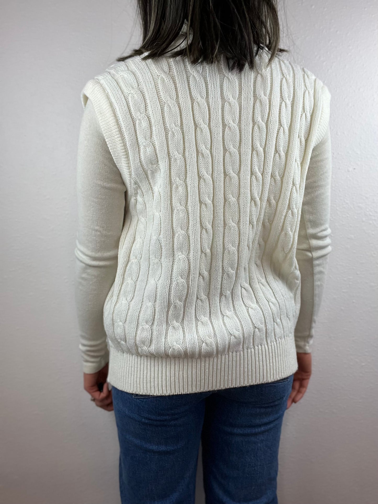 Carriage Court Button Up Sweater Vest