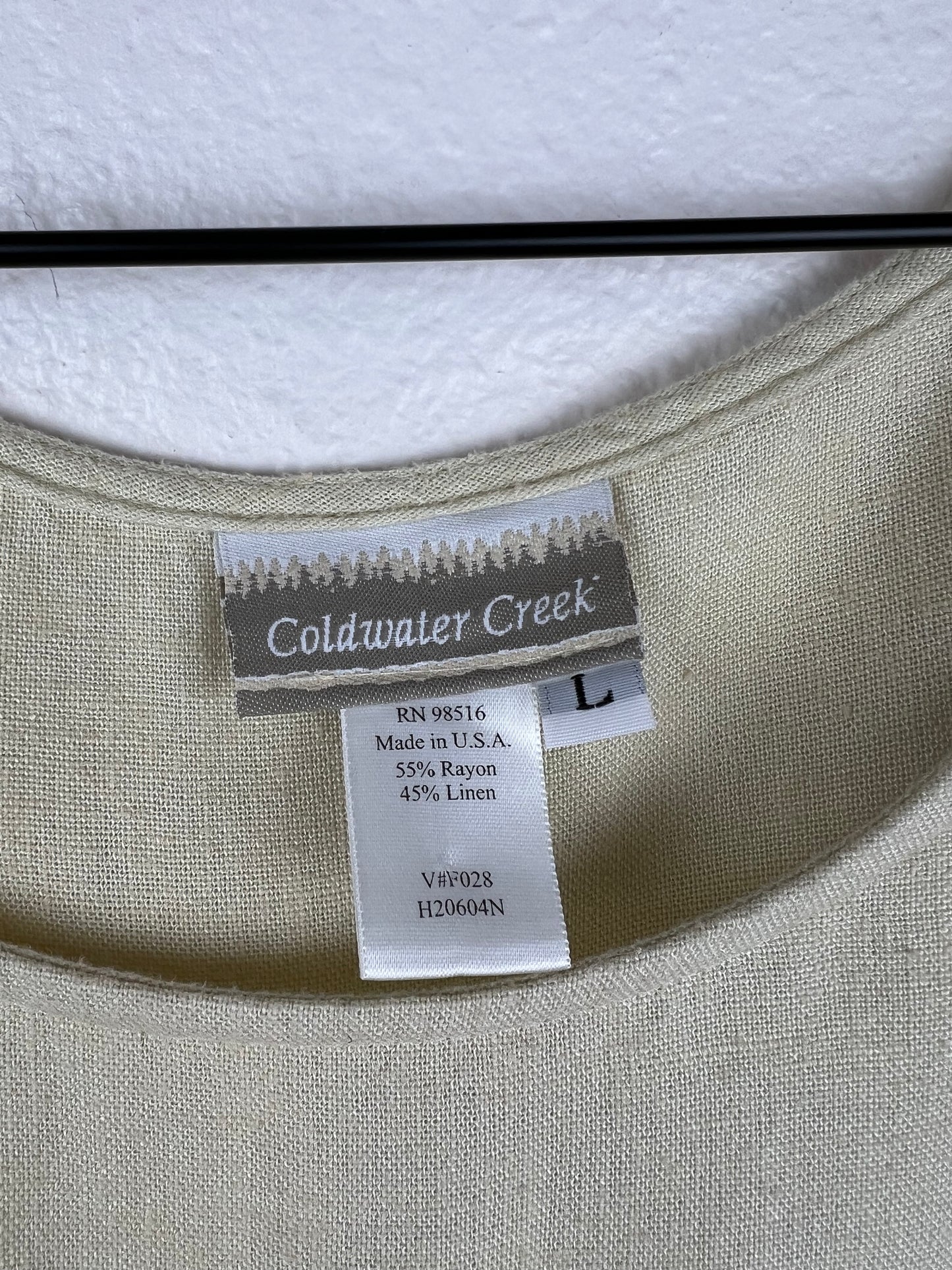 Coldwater Creek Sleeveless Top