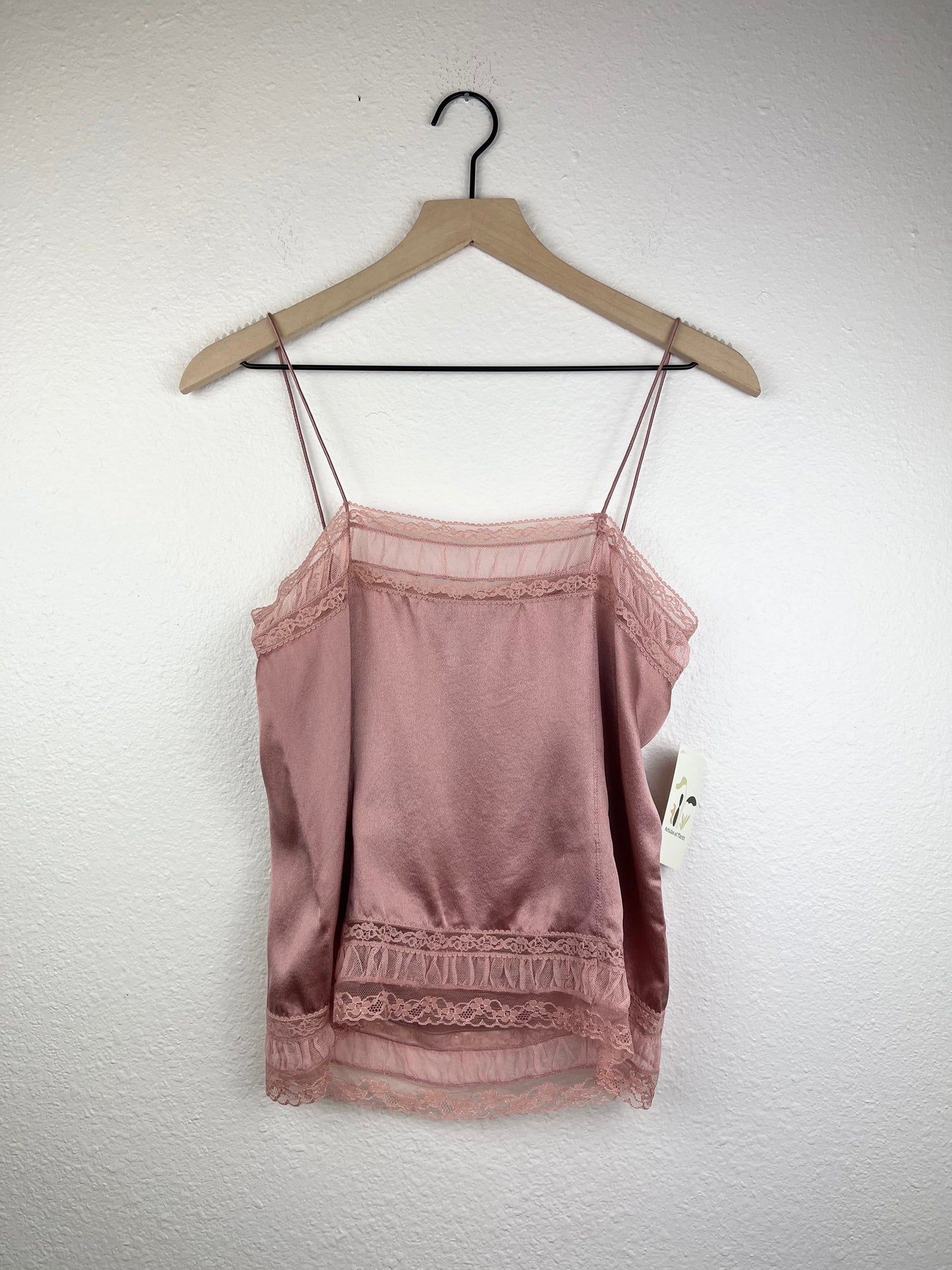 DKNY Silky Pink Top