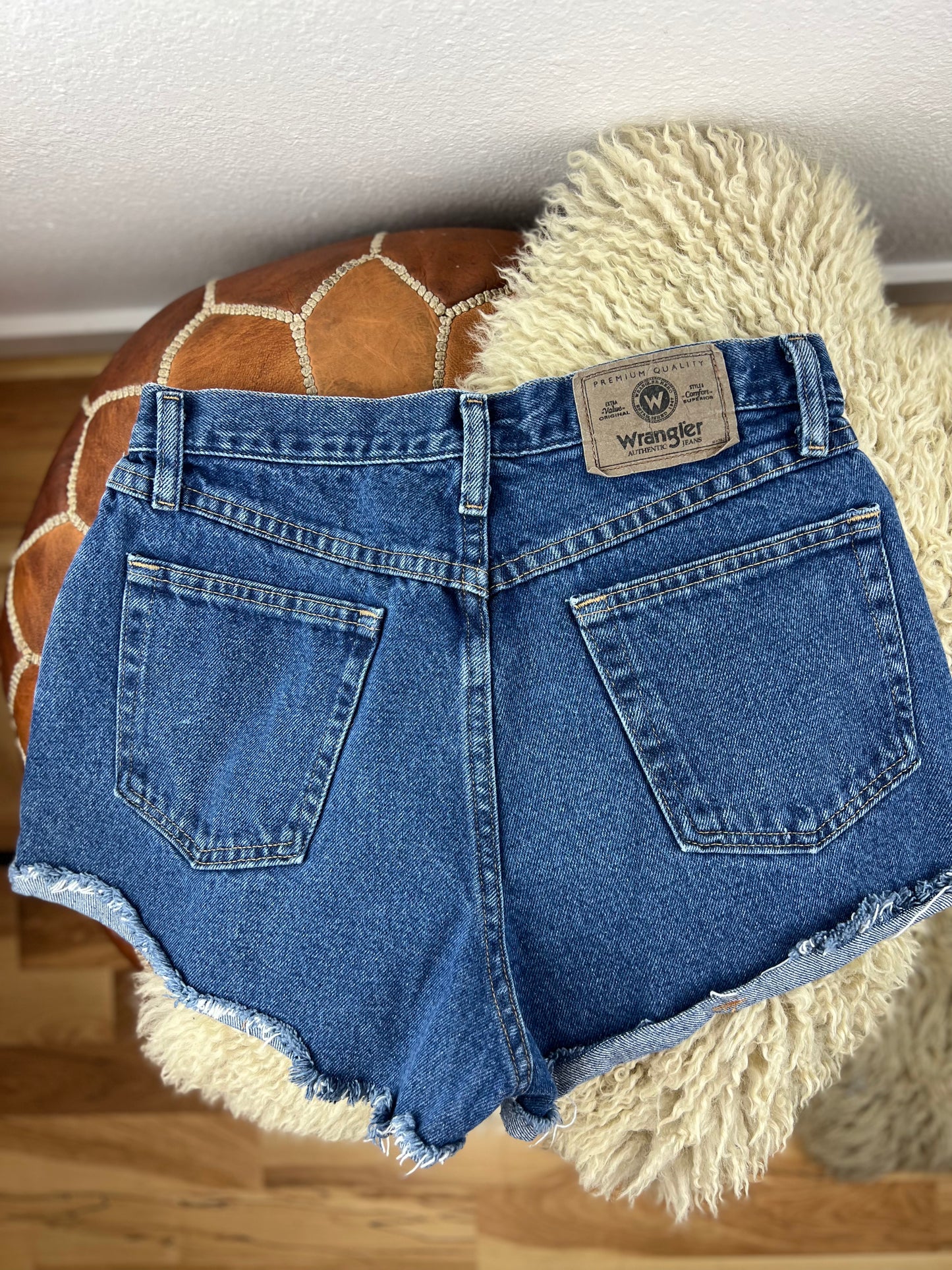 Wrangler Distressed Cutoff Shorts