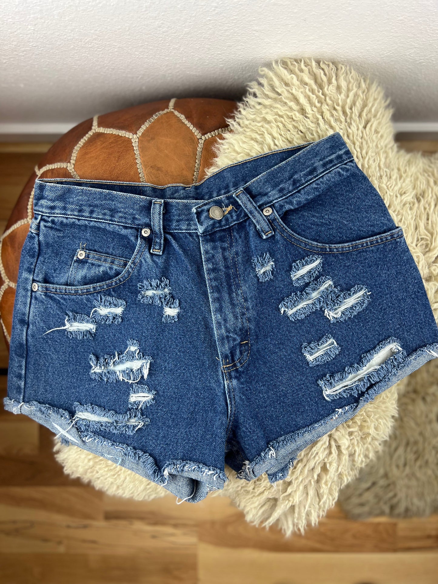 Wrangler Distressed Cutoff Shorts