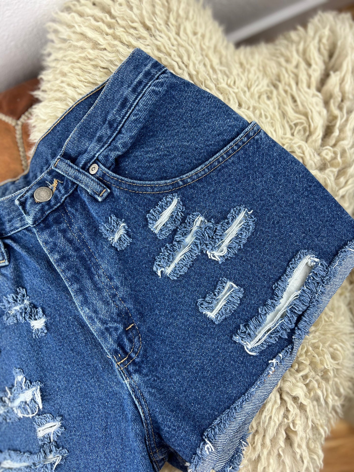 Wrangler Distressed Cutoff Shorts