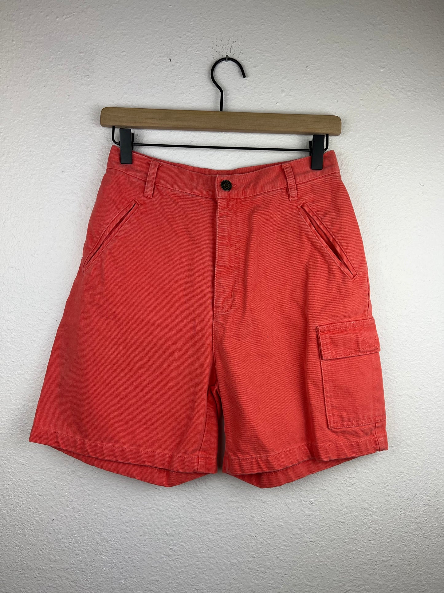 Cherokee Pink High Rise Cargo Shorts