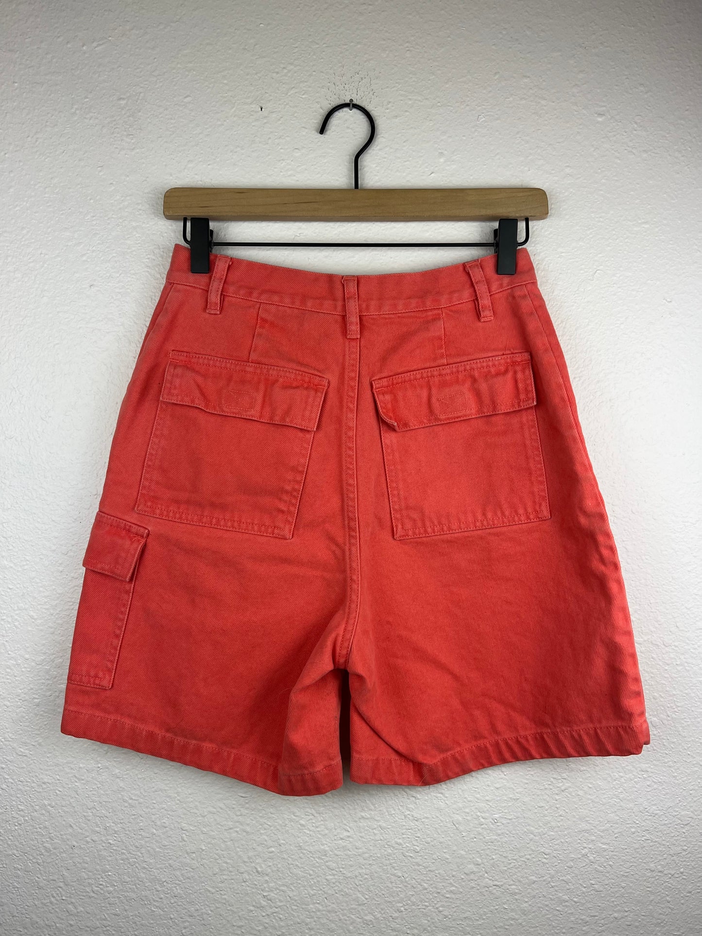 Cherokee Pink High Rise Cargo Shorts