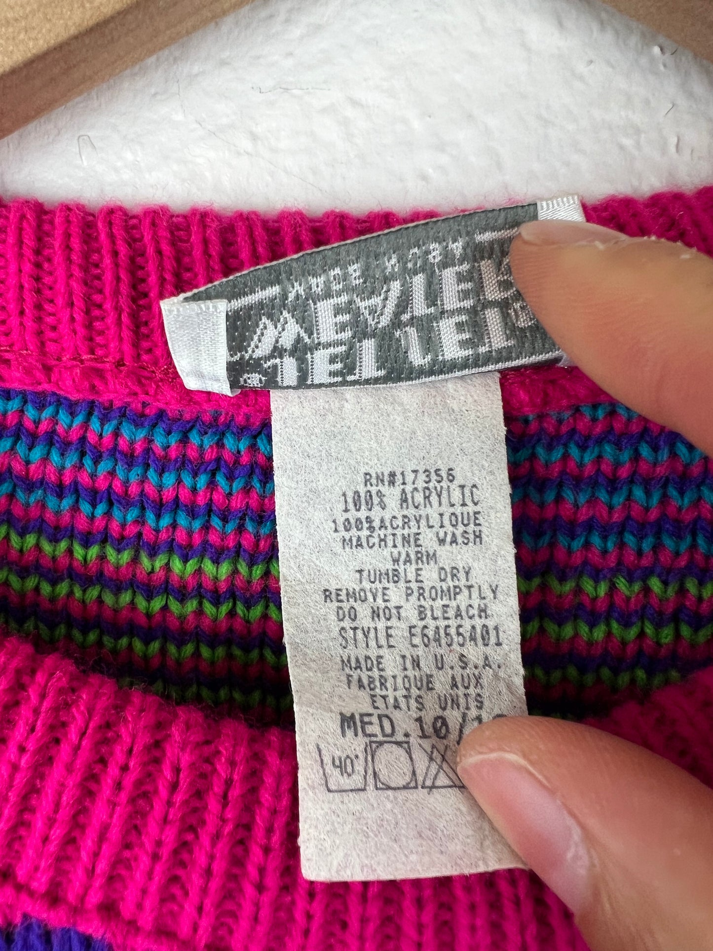 Vintage Quirky Teddy Bears Sweater