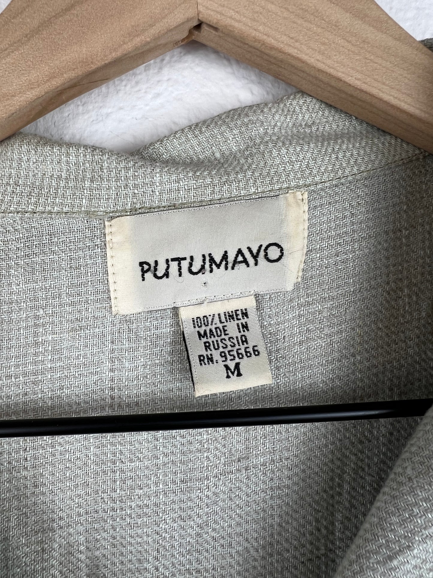 Putumayo Linen Button Up Top