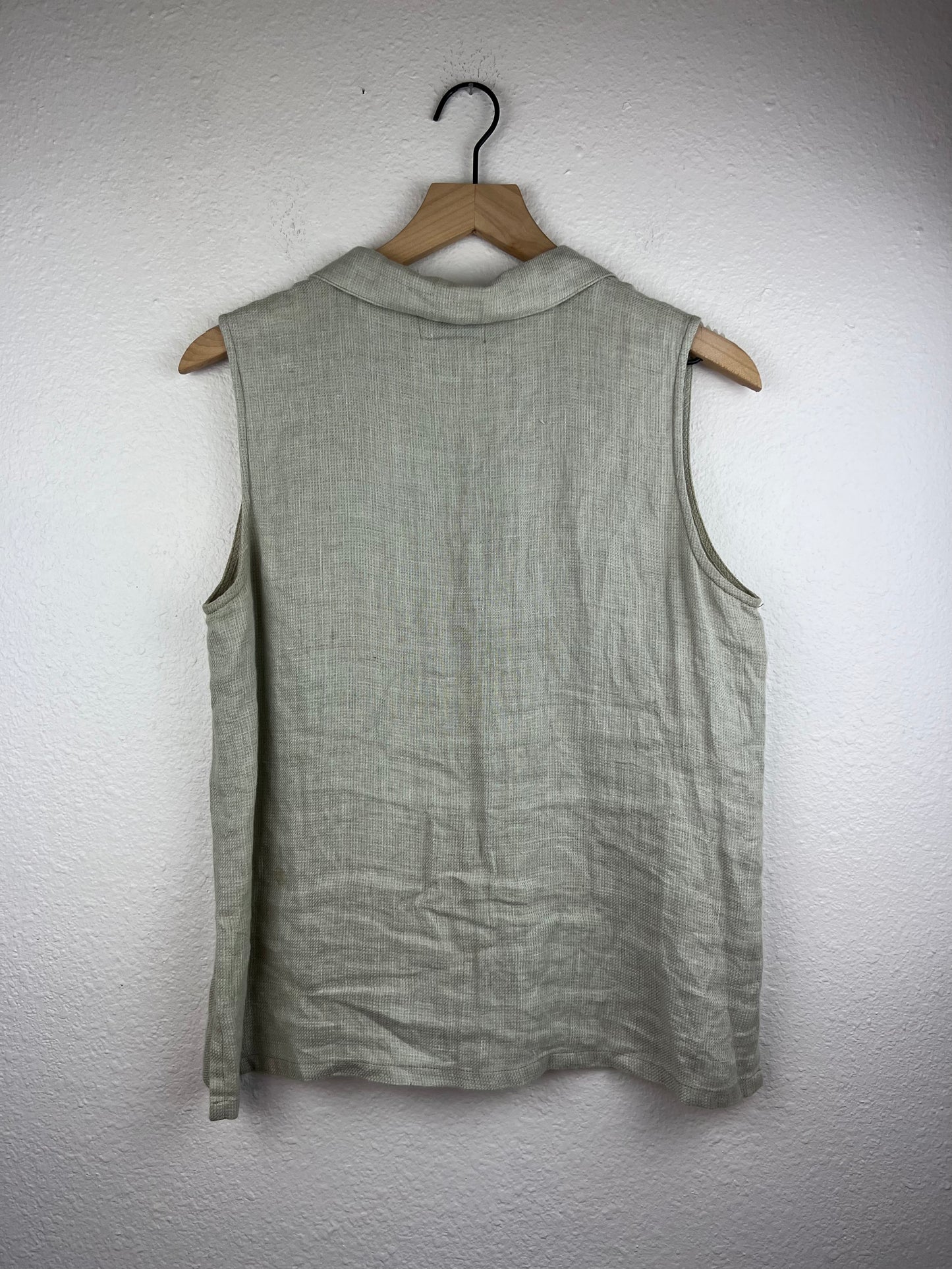 Putumayo Linen Button Up Top