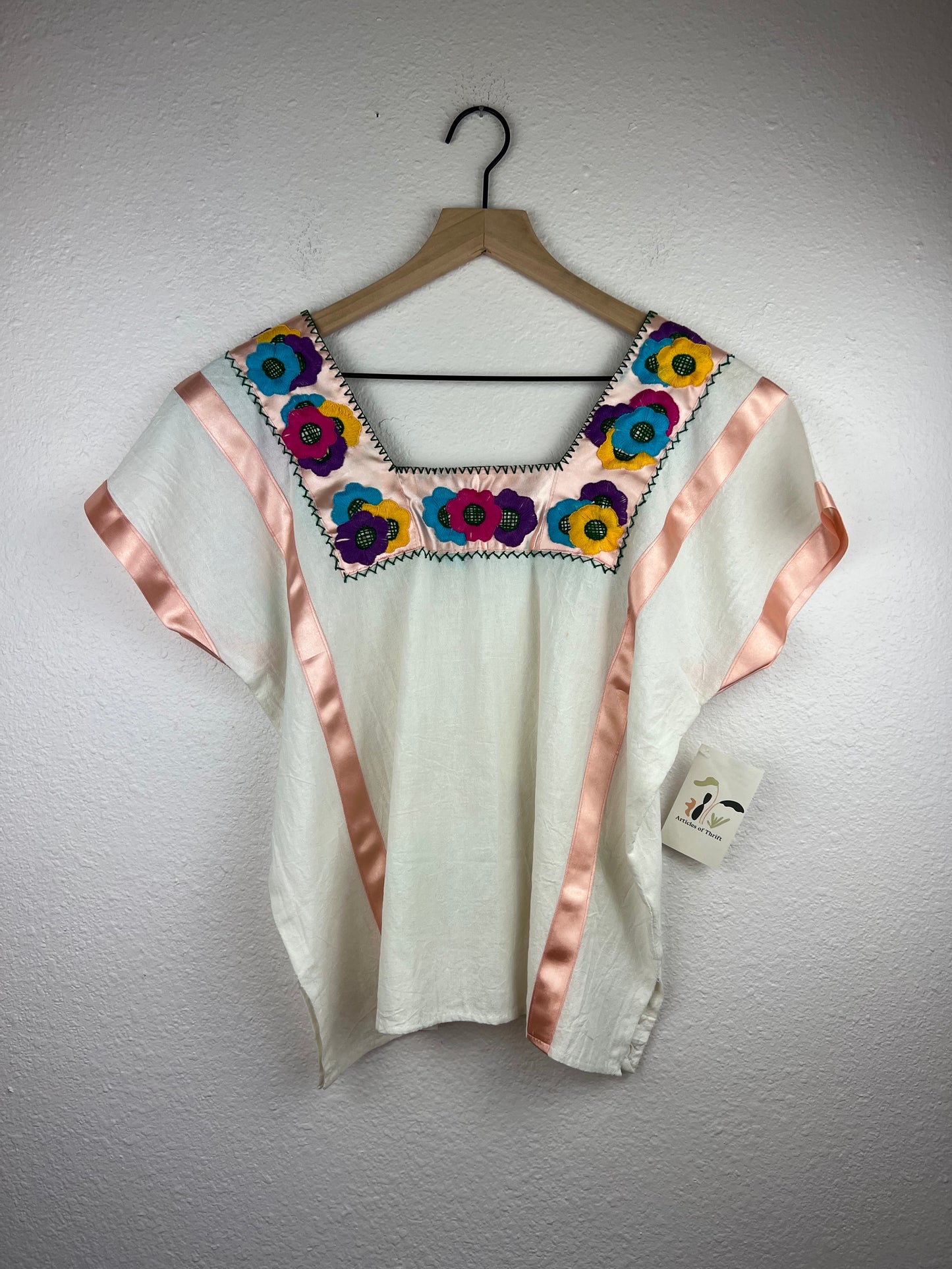 Handmade Cotton Embroidered Blouse