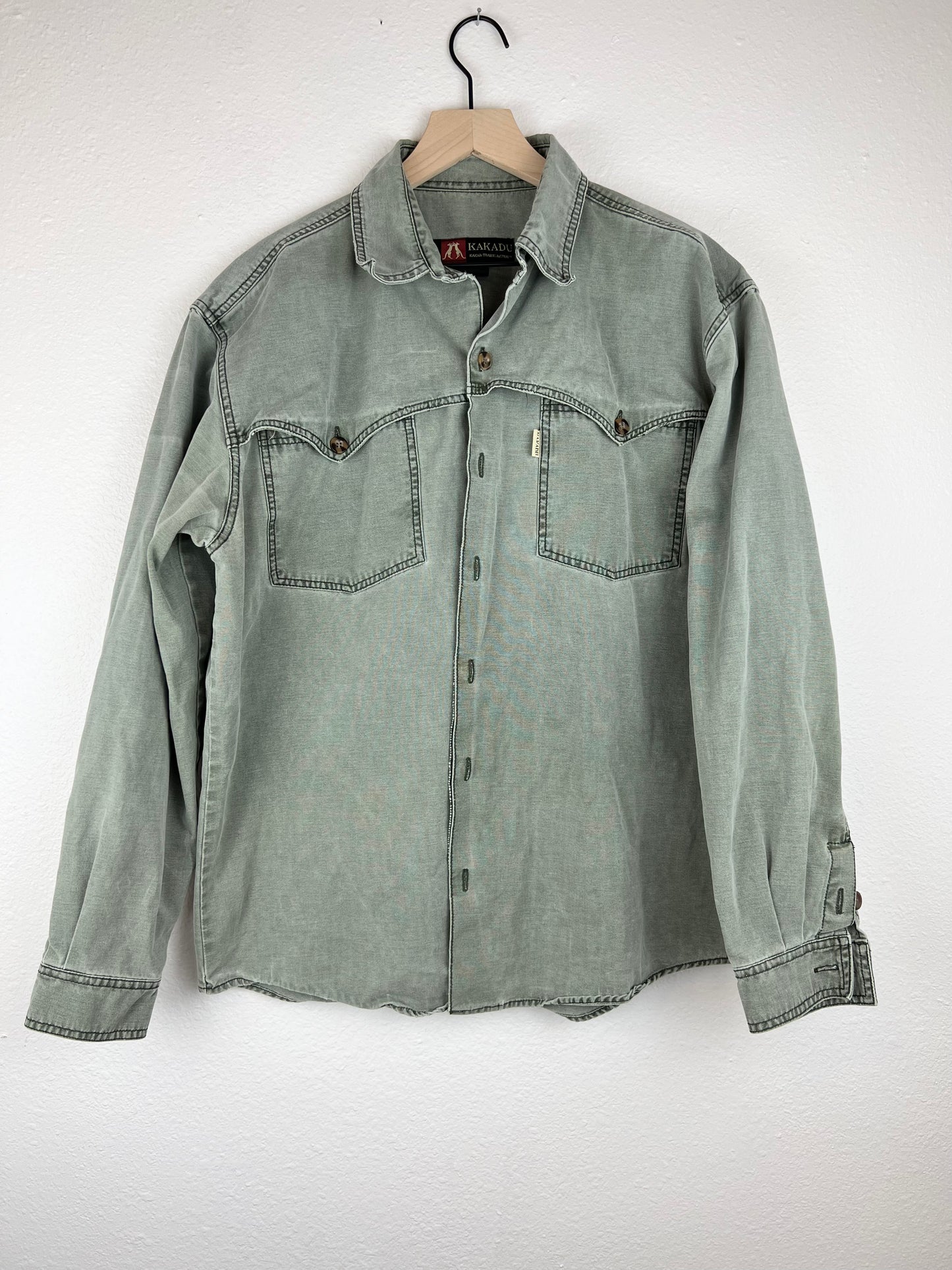 Kakadu Button Up Long Sleeve Top