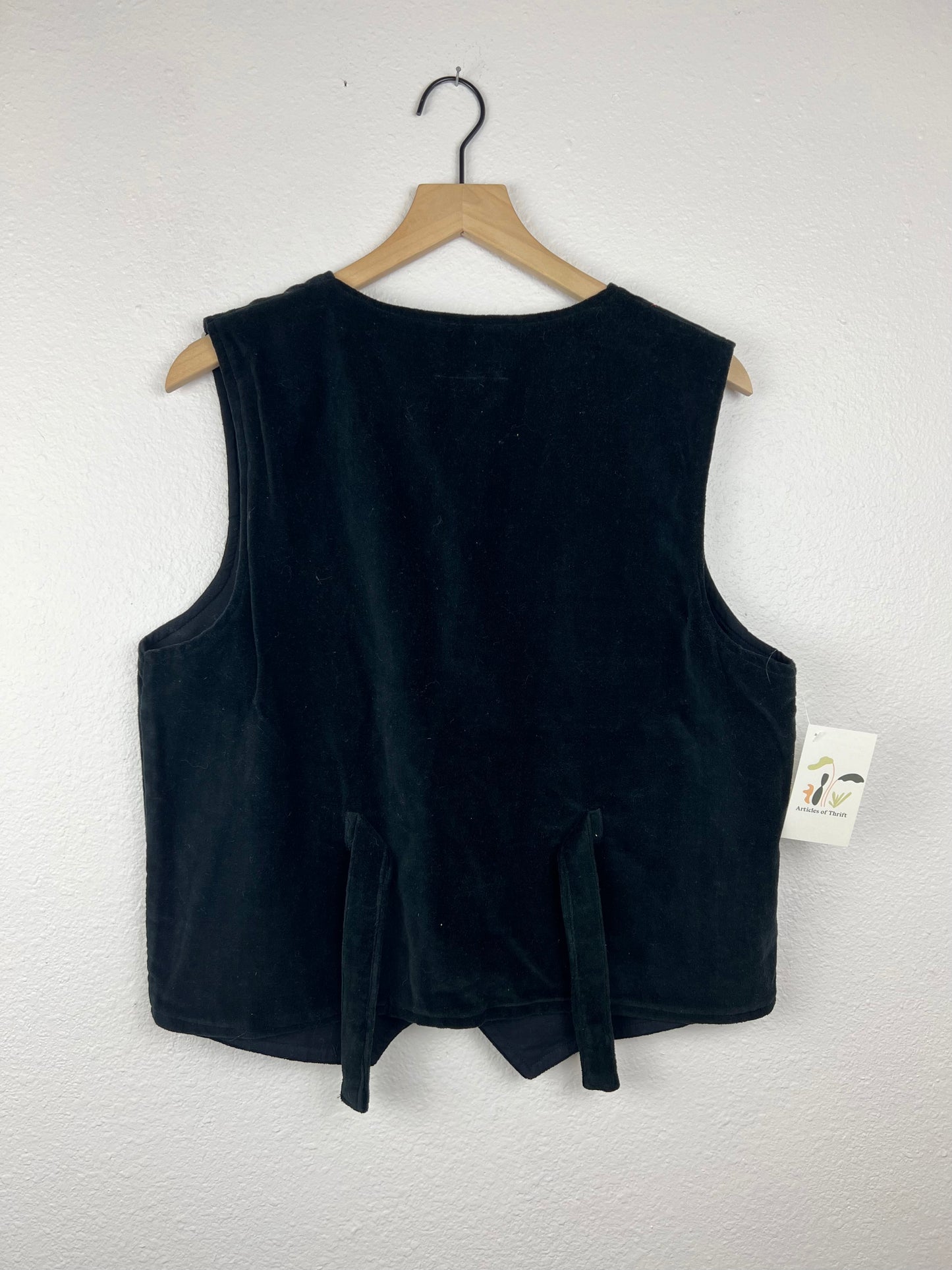 Velvet Holiday Cheer Vest