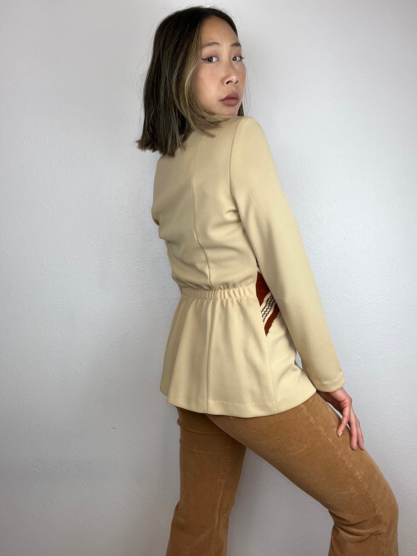 1970s Right On! by Estivo Groovy Top