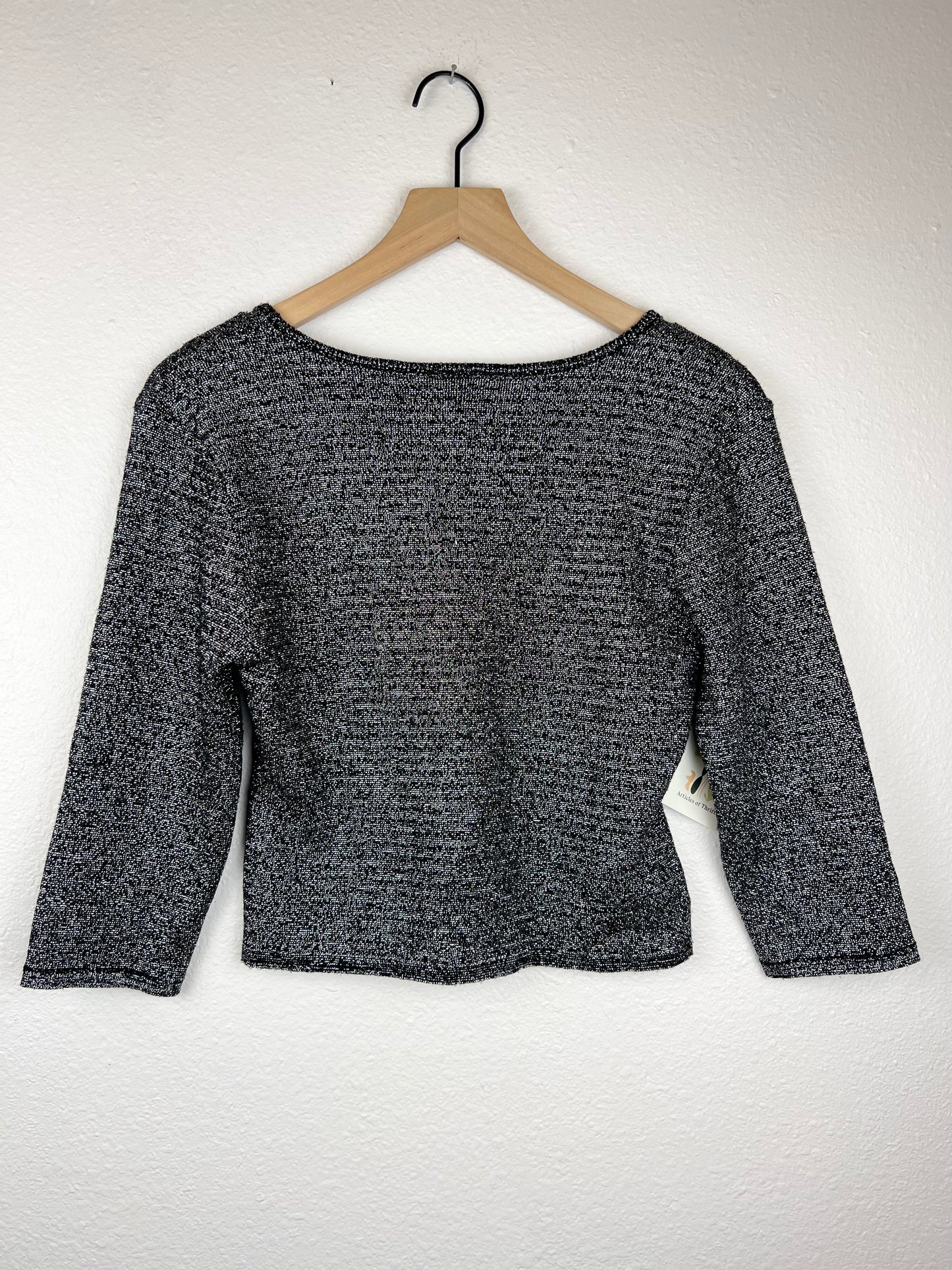 Sparkly 3/4 Sleeve Top