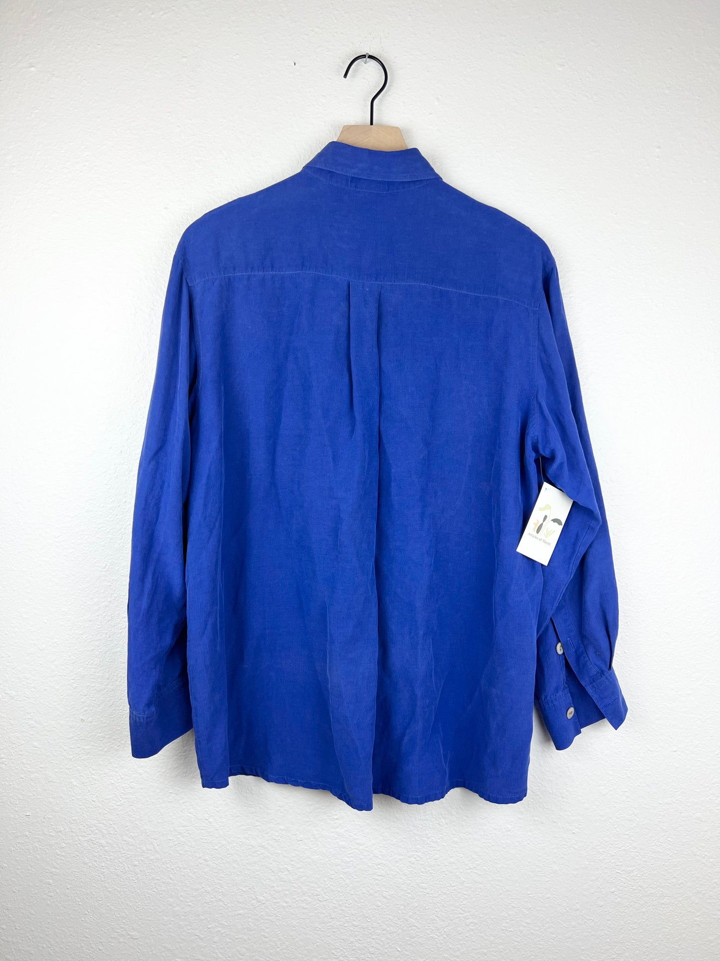 Chico's Cobalt Blue Button Up