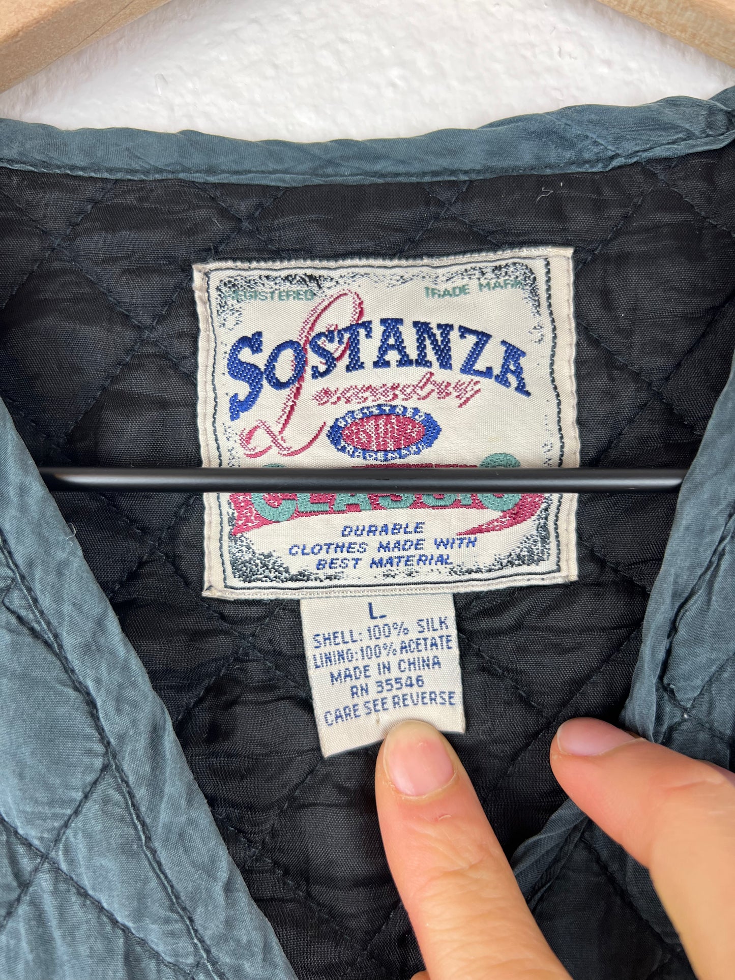 Insulated Silk Quilt Vest