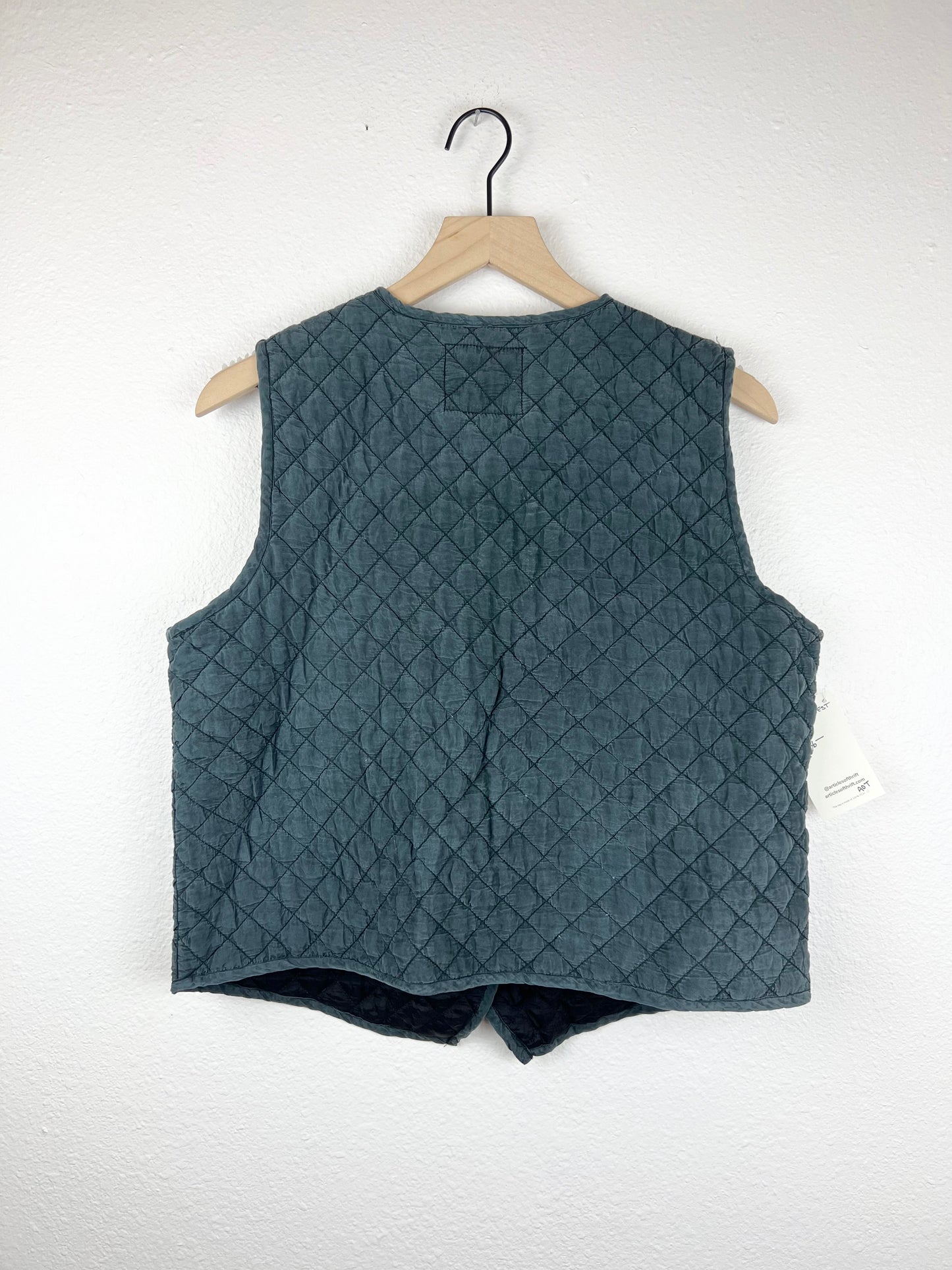 Insulated Silk Quilt Vest