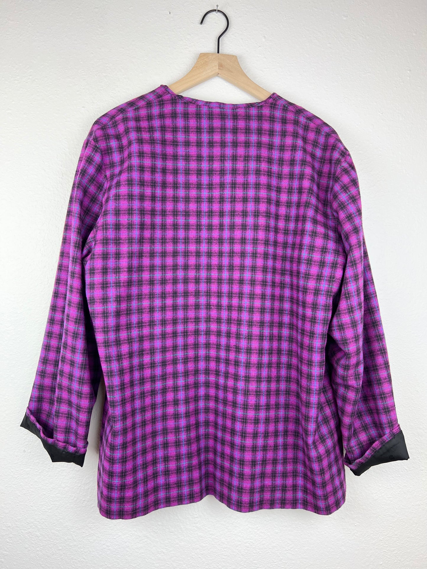 SALE Plaid Open Blazer