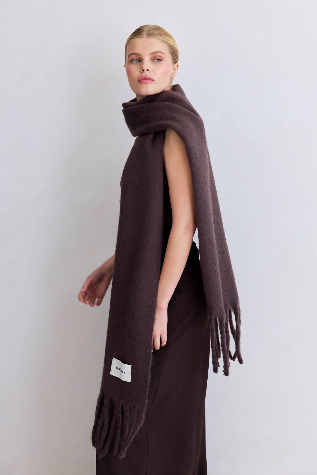 SCARF- GROUND COFFEE