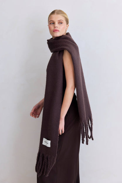 SCARF- GROUND COFFEE