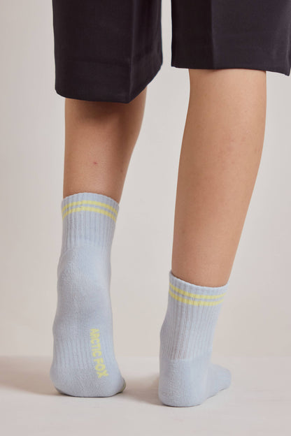 STRIPED SOCK- BLUE AURA