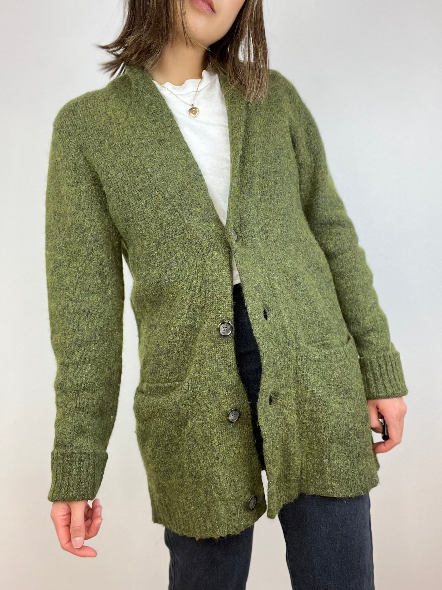 MADE IN ITALY WOOL CARDIGAN