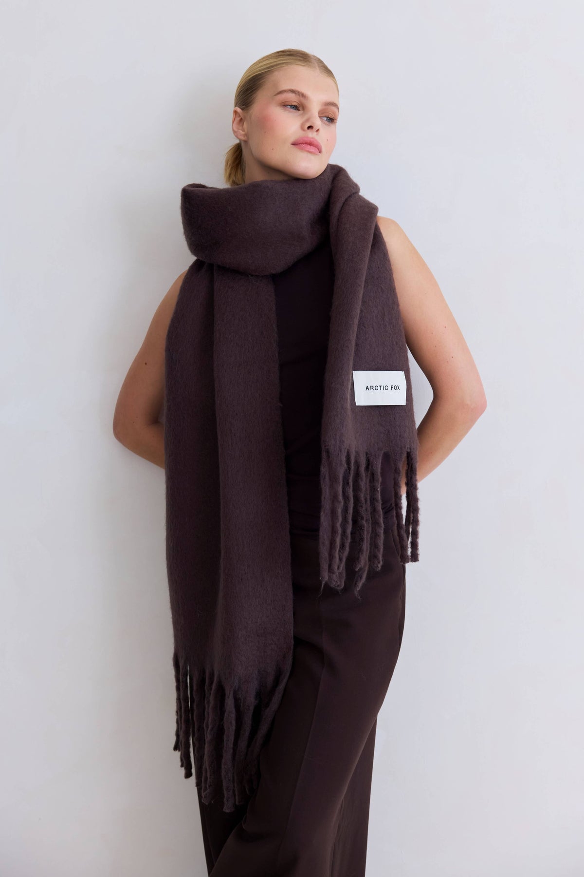 SCARF- GROUND COFFEE