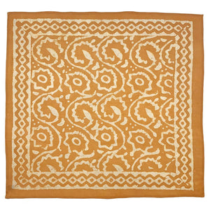 BLOCK PRINT BANDANA- GOLDEN YELLOW