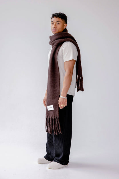 SCARF- GROUND COFFEE