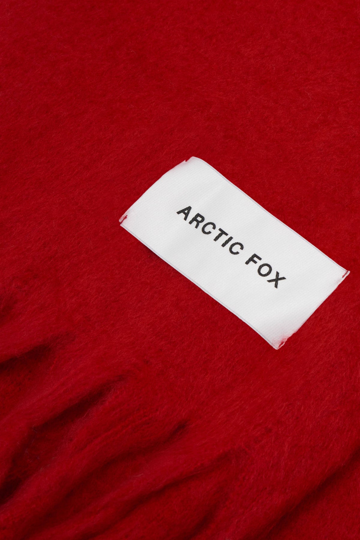 SCARF- CRIMSON RED
