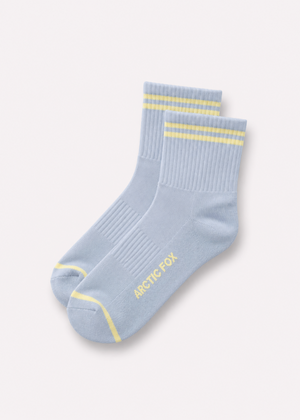 STRIPED SOCK- BLUE AURA