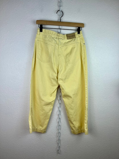 RALPH LAUREN YELLOW CAPRIS