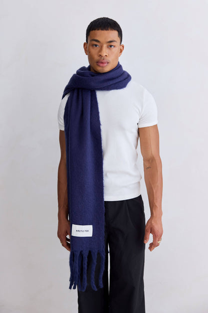 SCARF- MIDNIGHT BLUE