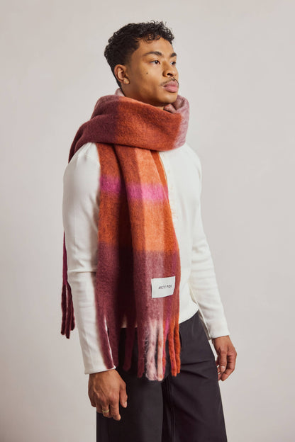 SCARF- AUTUMNAL FALLS CHECK