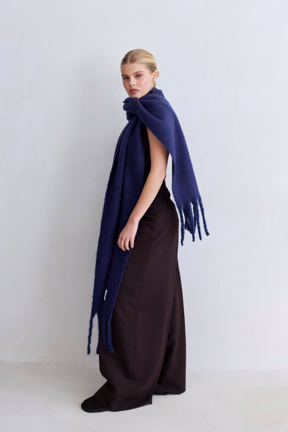 SCARF- MIDNIGHT BLUE