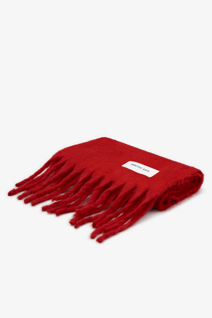 SCARF- CRIMSON RED