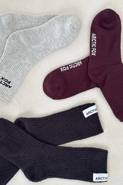 THE EVERYDAY SOCK- PLUM