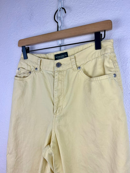 RALPH LAUREN YELLOW CAPRIS
