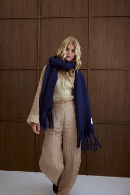 SCARF- MIDNIGHT BLUE
