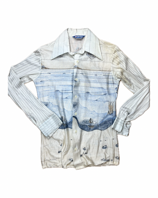 1970s "HAND OF GOD" DISCO SHIRT