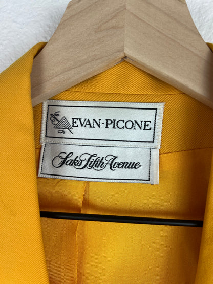 DOUBLE BREASTED GOLDENROD BLAZER