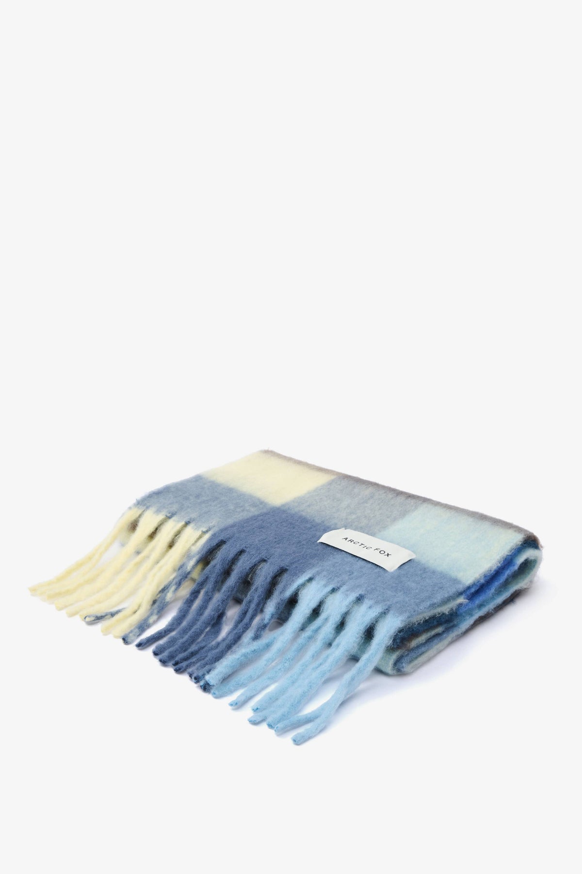 SCARF- BLUE/YELLOW CHECK