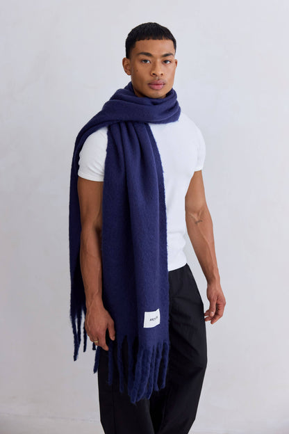 SCARF- MIDNIGHT BLUE