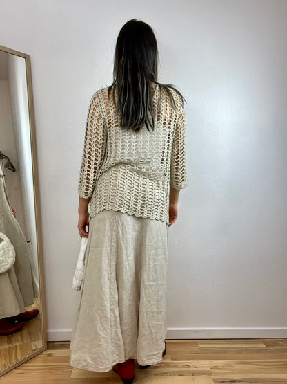 GAP LINEN MAXI SKIRT