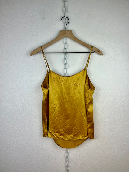 BABATON GOLD SILK CAMISOLE