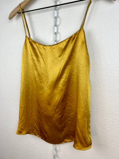BABATON GOLD SILK CAMISOLE