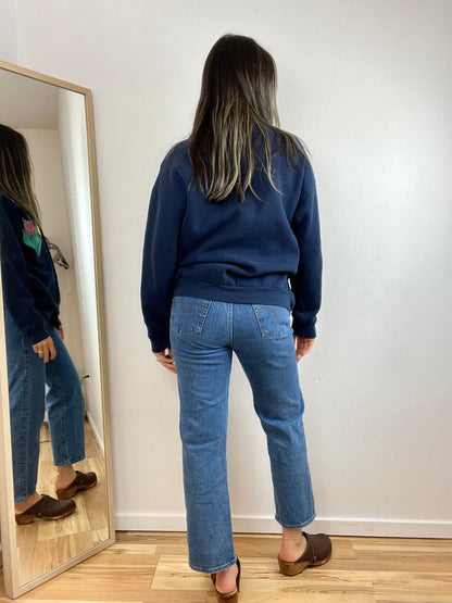 TULIP NAVY BLUE CARDIGAN
