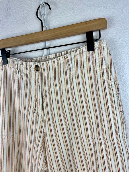 ST. JOHN'S BAY STRIPED CAPRIS