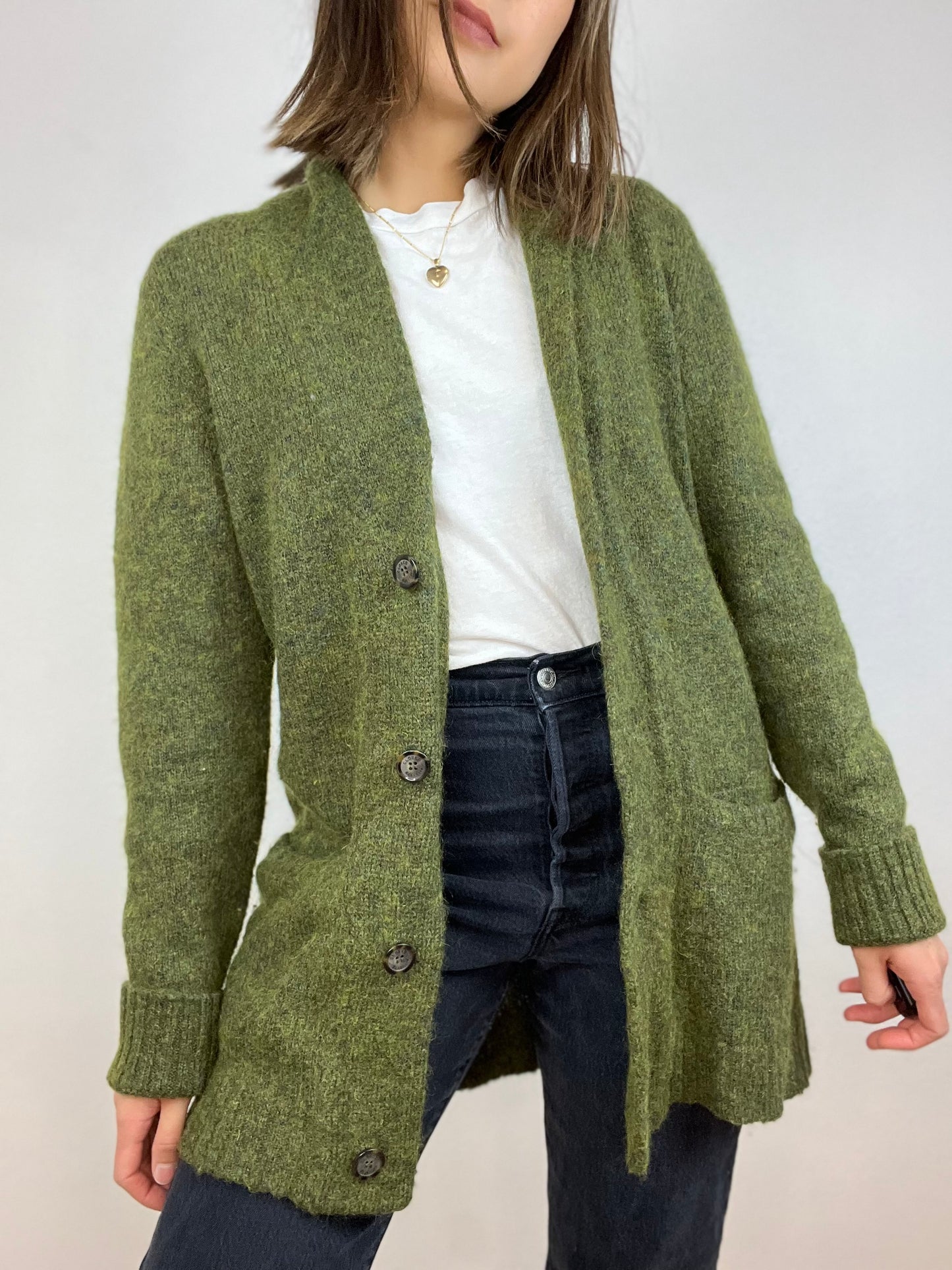 MADE IN ITALY WOOL CARDIGAN