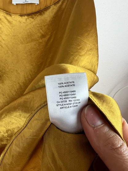 BABATON GOLD SILK CAMISOLE
